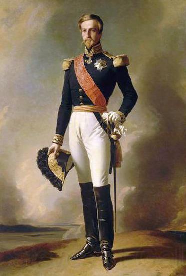 Franz Xaver Winterhalter Portrait of Prince Henri, Duke of Aumale Norge oil painting art